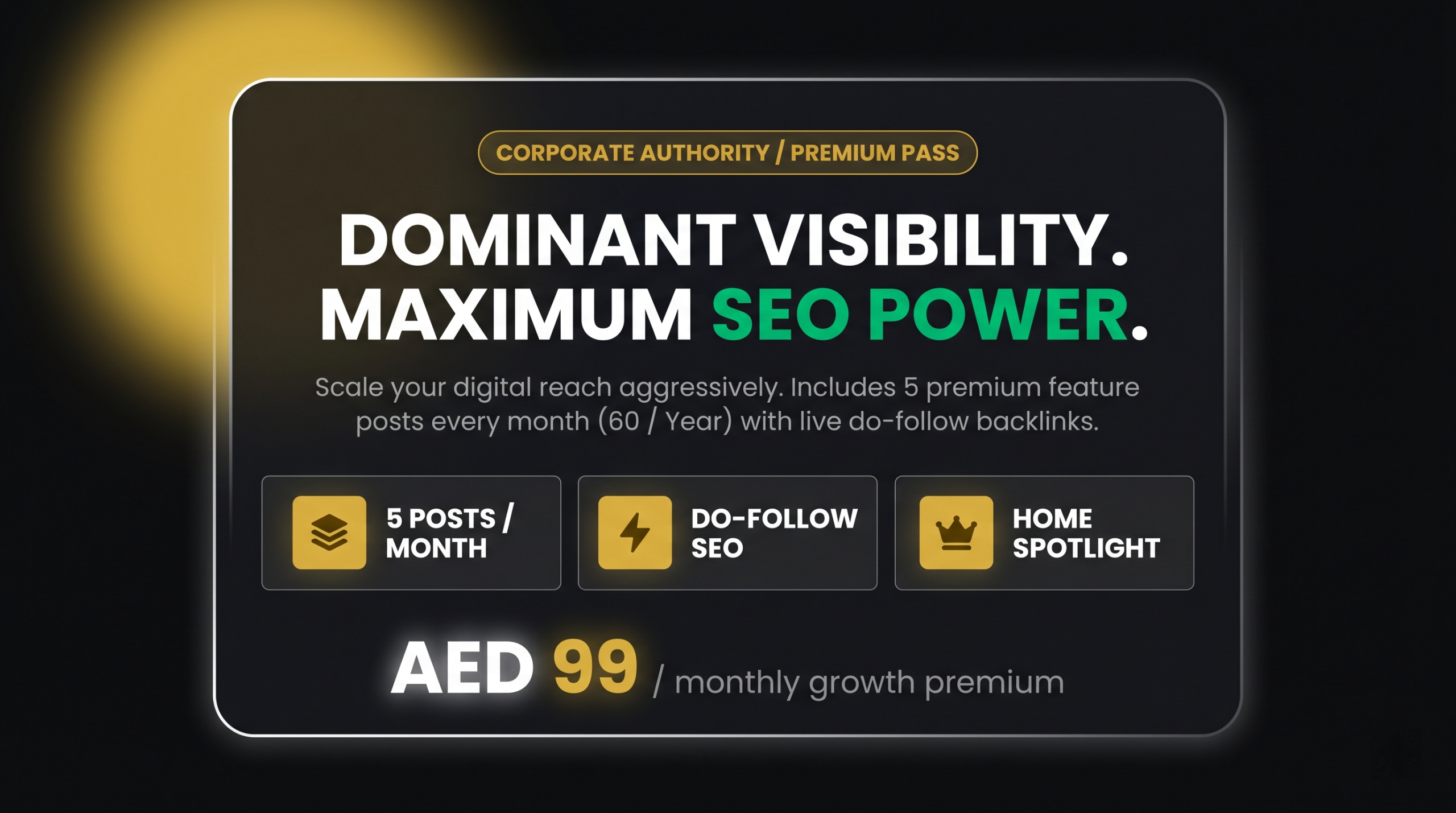Premium Directory Node & Top Featured Placement